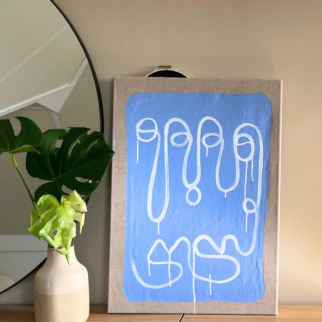 Change - Originalmaleri - Akryl på lerret - 50 x 70