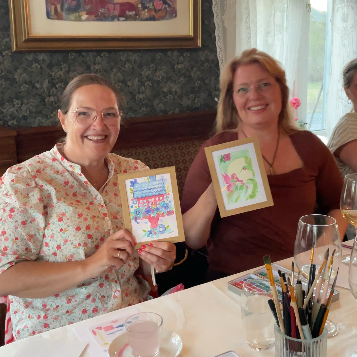 Paint and sip i Hurdal! - Molstad Landhandleri - 18 Juni