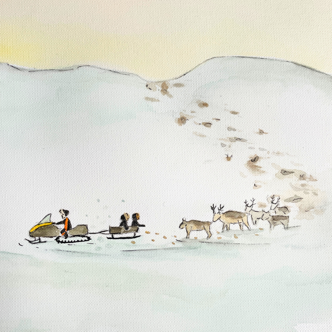 Personal wedding gift - Wedding commission - In the north