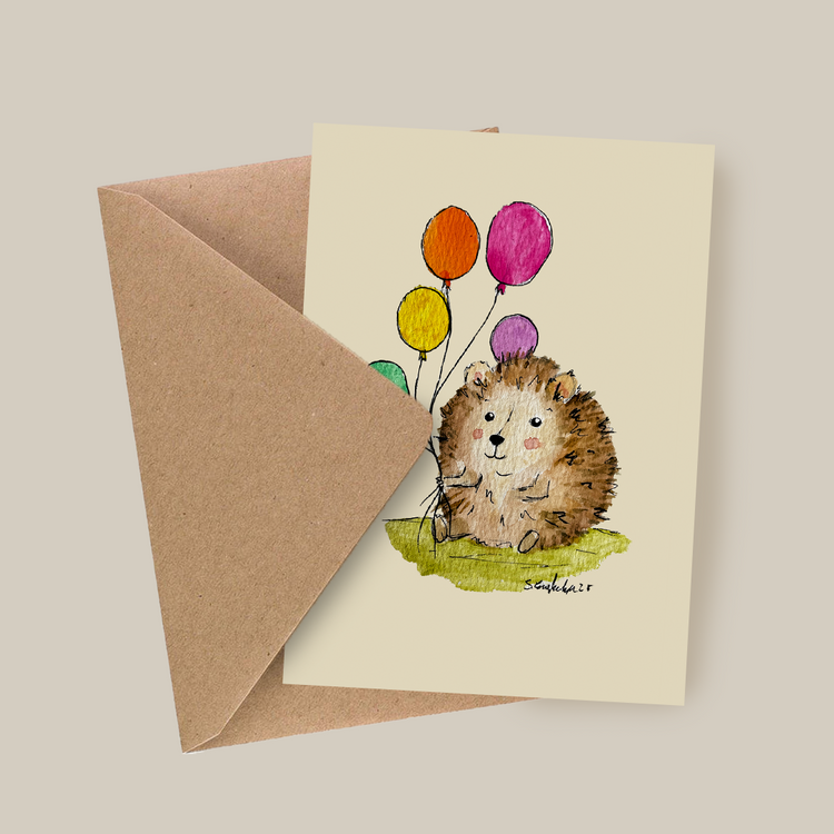 Party Animals Bursdags Kort