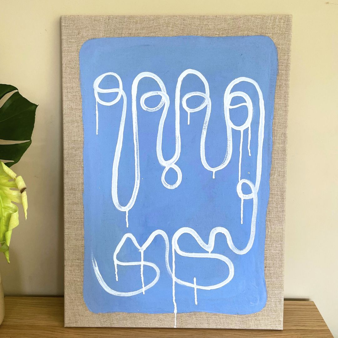 Change - Originalmaleri - Akryl på lerret - 50 x 70