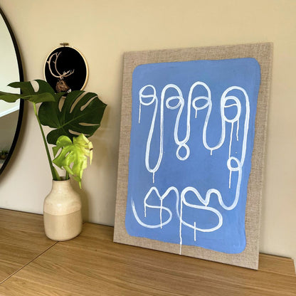 Change - Originalmaleri - Akryl på lerret - 50 x 70