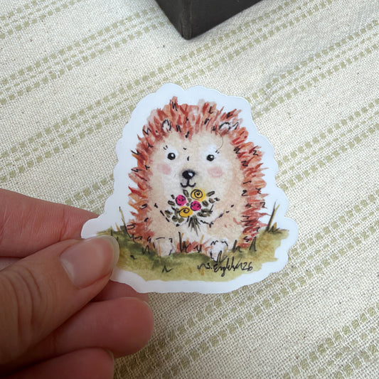 Sheep - Handmade sticker with original art