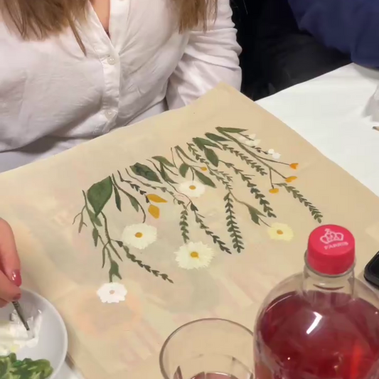 Paint and Sip on totebags! 27 Juni -  Eidsvoll Verk