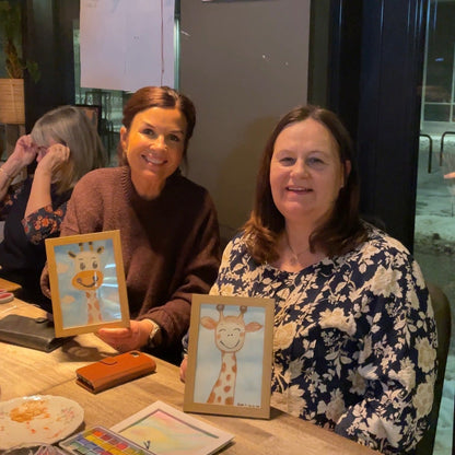 Paint and Sip hos Frua Spiseri, 18 April!