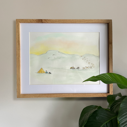 Personal wedding gift - Wedding commission - In the north