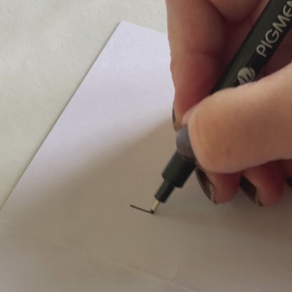 Dompap – håndlaget julekort med original kunst